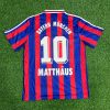 Lothar Matthäus Number #10 Bayern Munich 1995–1997 Retro Football Jersey Kit