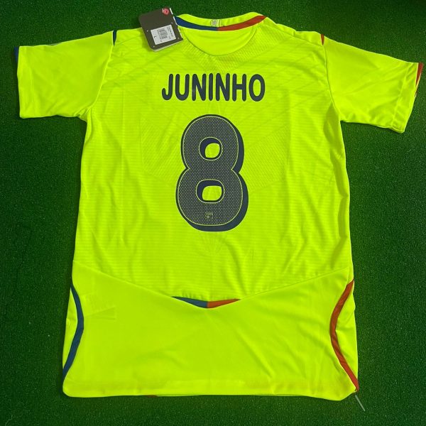 Juninho Pernambucano Number #8 – Olympique Lyon 2008–2009 Third Kit Jersey – | Trikot | Maillot Soccer Shirt