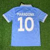 Diego Armando Maradona Number #10 - Napoli 1986 1987 Retro Football Jersey Trikot Maillot Maglia