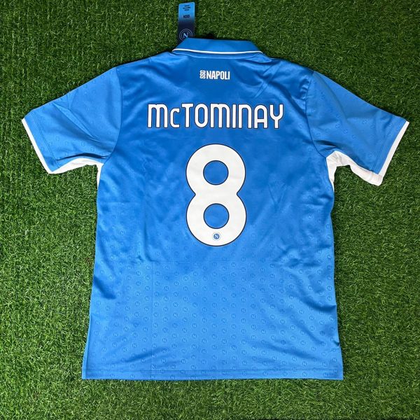 Scott McTominay Number #8 – Napoli Kit Jersey – | Trikot | Maillot Soccer Shirt