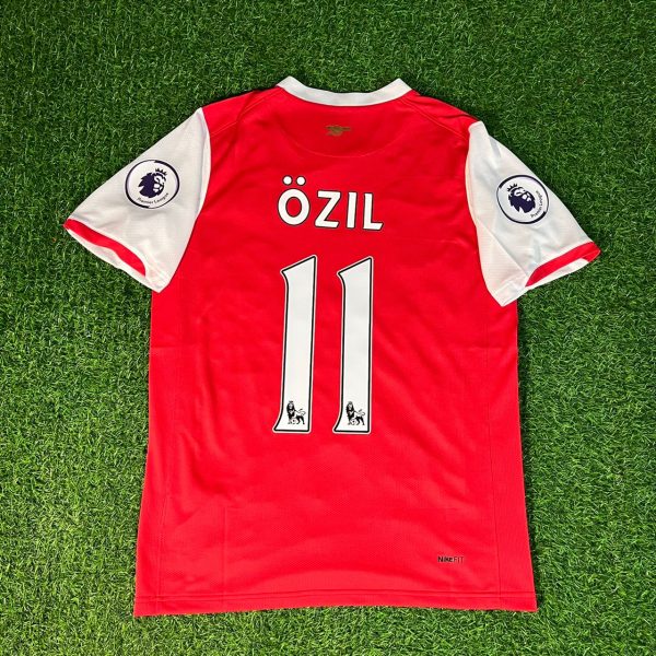 Mesut Ozil Number #11 Arsenal Retro Jersey