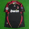 Gennaro Gattuso Number #8 Milan 2006 2007 Black Retro Jersey Gennaro Gattuso Number #8 Milan 2006 2007 Black Retro Jersey