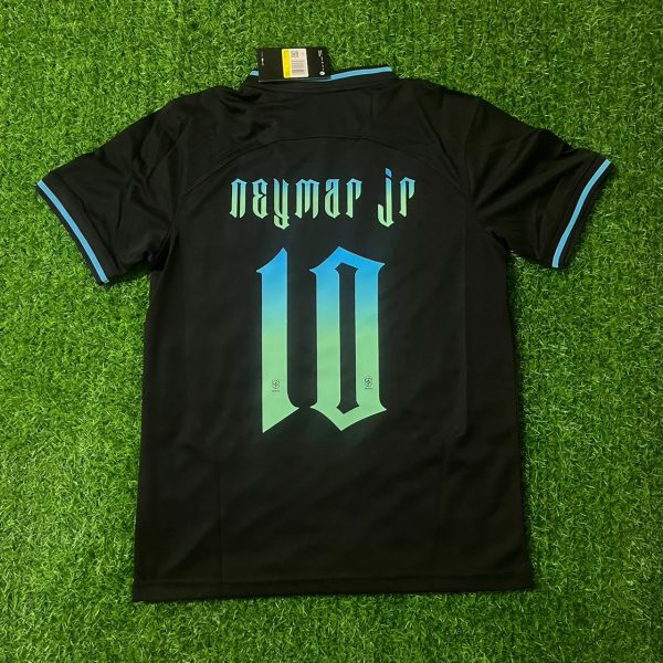 Neymar Jr Number #10 Brazil Retro Football Jersey Trikot Maglia Soccer Shirt