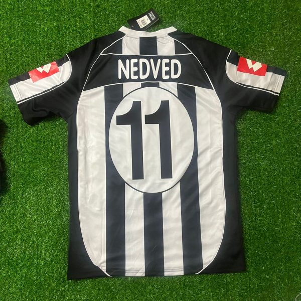 Pavel Nedvěd Number #11 Juventus 2002 2003 Retro Football Jersey