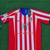 Fernando Torres Number #9 Atletico Madrid 2004 2005 SpiderMan Retro Football Jersey Fernando Torres Number #9 Atletico Madrid 2004 2005 SpiderMan Retro Football Jersey