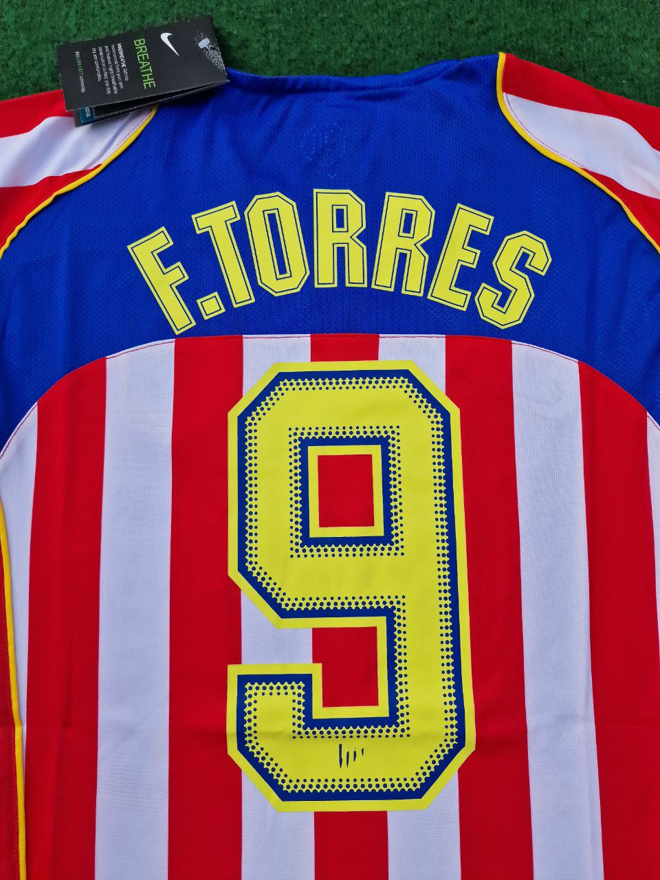 photo_14_2024-02-25_02-31-08 Fernando Torres Number #9 Atletico Madrid 2004 2005 SpiderMan Retro Football Jersey