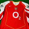 Thierry Henry Number #14 Arsenal Retro Long Sleeve Football Jersey Thierry Henry Number #14 Arsenal Retro Long Sleeve Football Jersey