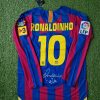 Ronaldinho Gaucho Number #10 – Barcelona 2006 Final Retro Long Sleeve Football Jersey – | Trikot | Maillot Soccer Shirt Ronaldinho Gaucho Number #10 – Barcelona 2006 Final Retro Long Sleeve Football Jersey – | Trikot | Maillot Soccer Shirt