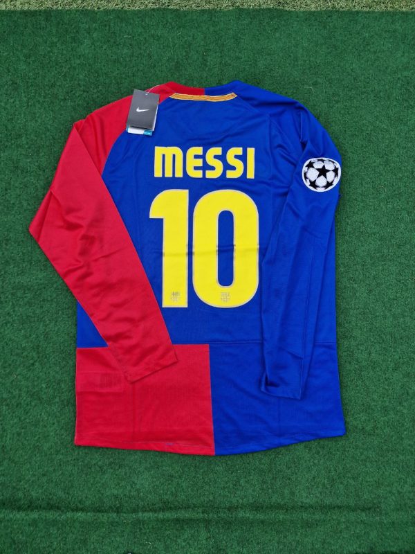 Lionel Messi Number #10 Barcelona 2009 Champions League Roma Final Retro Jersey!