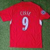 Djibril Cissé Number #9 – Liverpool 2005 Champions League Final Red Retro Jersey Trikot Djibril Cissé Number #9 – Liverpool 2005 Champions League Final Red Retro Jersey Trikot