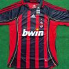 El Fenomeno Ronaldo Nazario Number #99 AC Milan 2006 2007 Retro Jersey Trikot