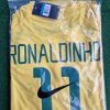 Ronaldinho Number #11 Brazil 2002 World Cup Retro Football Jersey Ronaldinho Number #11 Brazil 2002 World Cup Retro Football Jersey