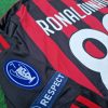 Ronaldinho Number #80 AC Milan 2010-2011 Season Retro Jersey Maillot Trikot Maglia Ronaldinho Number #80 AC Milan 2010-2011 Season Retro Jersey Maillot Trikot Maglia