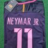 Neymar Jr Number #11 Barcelona 14/15 Retro Pink Printing Long Sleeve Jersey Maillot Trikot Maglia