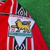 David Beckham Number #7 - Manchester United 1999 Red Long Sleeve Kit Jersey Trikot Maillot David Beckham Number #7 - Manchester United 1999 Red Long Sleeve Kit Jersey Trikot Maillot