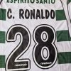 Cristiano Ronaldo Number #28 Sporting Lisbon 2001 2003 First Season Long Sleeve Retro Jersey Cristiano Ronaldo Number #28 Sporting Lisbon 2001 2003 First Season Long Sleeve Retro Jersey