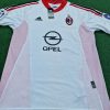Andriy Shevchenko Number #7 AC Milan 2003 Champions League Final Old Trafford White Retro Jersey Maglia Maillot Andriy Shevchenko Number #7 AC Milan 2003 Champions League Final Old Trafford White Retro Jersey Maglia Maillot