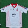 Andriy Shevchenko Number #7 AC Milan 2003 Champions League Final Old Trafford White Retro Jersey Maglia Maillot Andriy Shevchenko Number #7 AC Milan 2003 Champions League Final Old Trafford White Retro Jersey Maglia Maillot