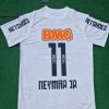 Neymar Jr Number #11 Santos FC White Retro Football Jersey Trikot Neymar Jr Number #11 Santos FC White Retro Football Jersey Trikot