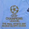 Kaká Leite Milan Number #22 2007 Final Athene Champions League Final White Retro Football Jersey