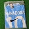 Diego Armando Maradona Number #10 - Napoli 1986 1987 Retro Football Jersey Trikot Maillot Maglia