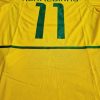 Ronaldinho Number #11 Brazil 2002 World Cup Retro Football Jersey Ronaldinho Number #11 Brazil 2002 World Cup Retro Football Jersey