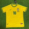 Rivaldo Brazil Number #10 1998 World Cup Retro Jersey Soccer Shirt Rivaldo Brazil Number #10 1998 World Cup Retro Jersey Soccer Shirt