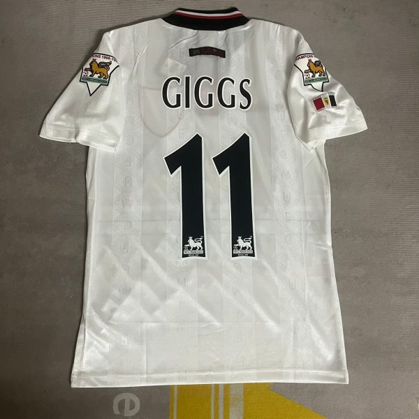 Ryan Giggs Number #11 Manchester United Retro Kit Jersey Trikot Maglia