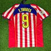 Fernando Torres Number #9 Atletico Madrid 2004 2005 SpiderMan Retro Football Jersey Fernando Torres Number #9 Atletico Madrid 2004 2005 SpiderMan Retro Football Jersey