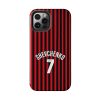 AC Milan Andriy "Sheva" Shevchenko Number 7 Tough iPhone Cases - Soccer Jersey Style AC Milan Andriy "Sheva" Shevchenko Number 7 Tough iPhone Cases - Soccer Jersey Style