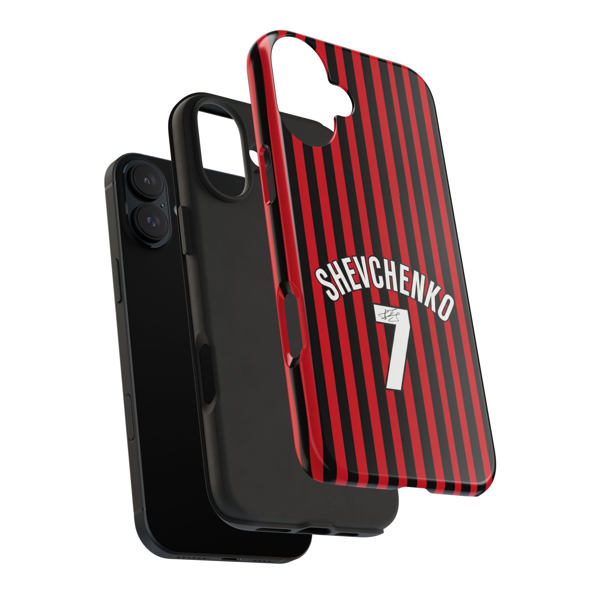 1415327005278935092_4096.jpeg AC Milan Andriy "Sheva" Shevchenko Number 7 Tough iPhone Cases - Soccer Jersey Style