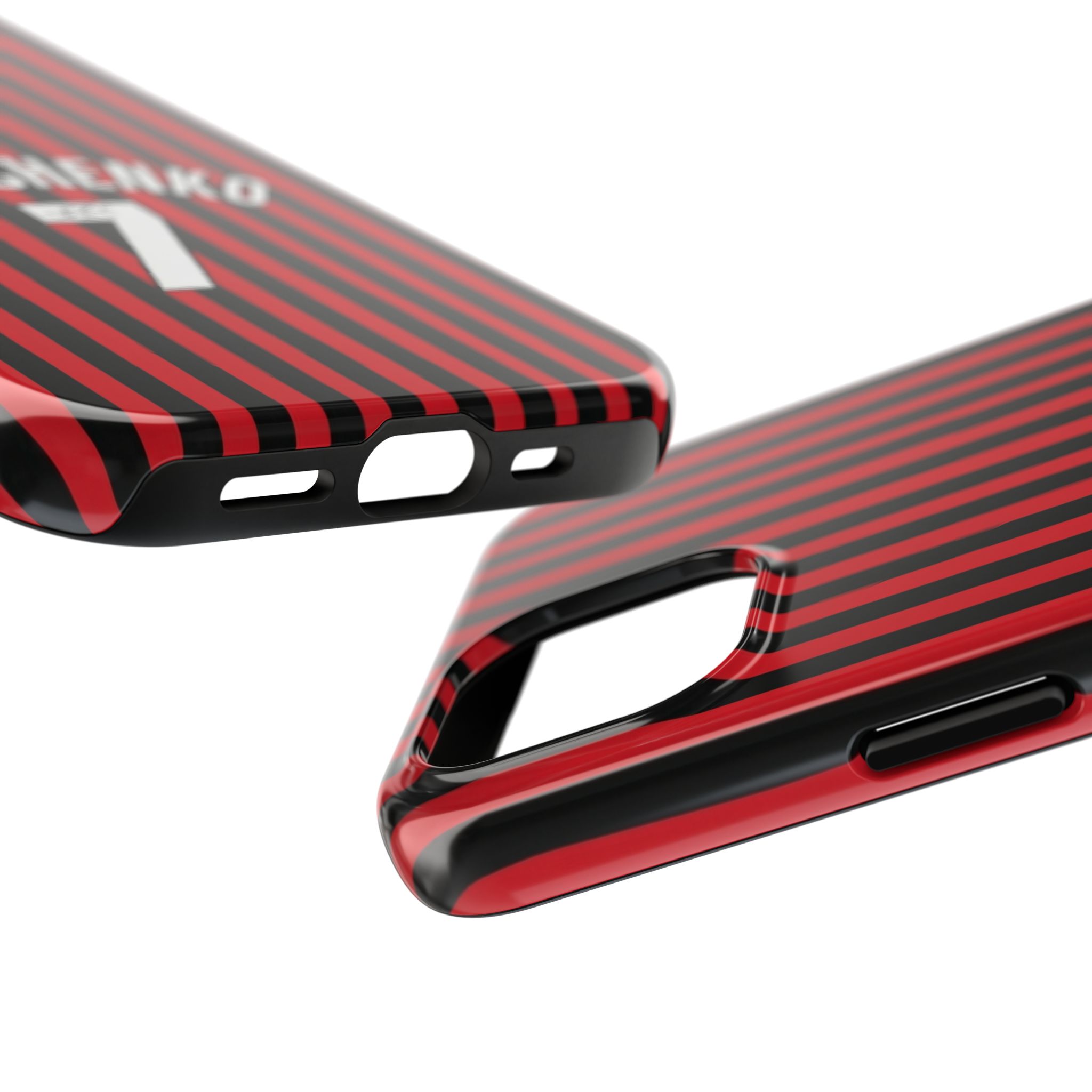 14596363557042880465_4096-1.jpeg AC Milan Andriy "Sheva" Shevchenko Number 7 Tough iPhone Cases - Soccer Jersey Style