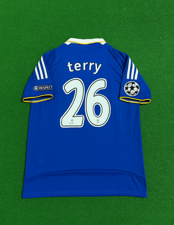 John Terry Number #26 Chelsea 2008 Champhions League Final Jersey Trikot Soccer Shirt