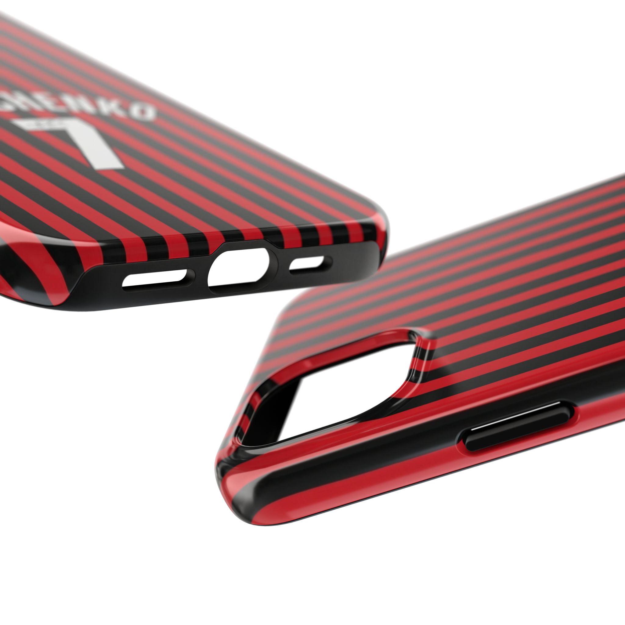 6400697212793184725_4096-1.jpeg AC Milan Andriy "Sheva" Shevchenko Number 7 Tough iPhone Cases - Soccer Jersey Style