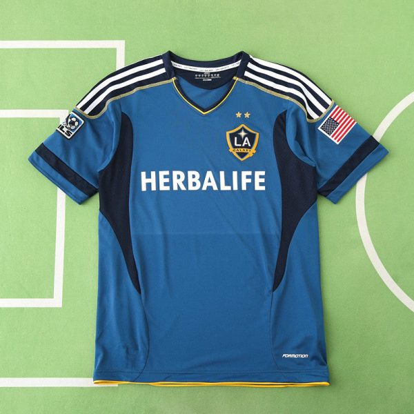 LA Galaxy 11/12 Season Away Retro Blue Jersey Trikot Soccer Shirt
