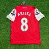 Mikel Arteta Number #8 Arsenal 2011-2012 Retro Kit Jersey Trikot Maglia Soccer Shirt Mikel Arteta Number #8 Arsenal 2011-2012 Retro Kit Jersey Trikot Maglia Soccer Shirt