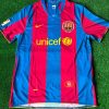 Xavi Hernandez Number #6 Barcelona 2007 2008 Retro Jersey Maillot Trikot Maglia Xavi Hernandez Number #6 Barcelona 2007 2008 Retro Jersey Maillot Trikot Maglia