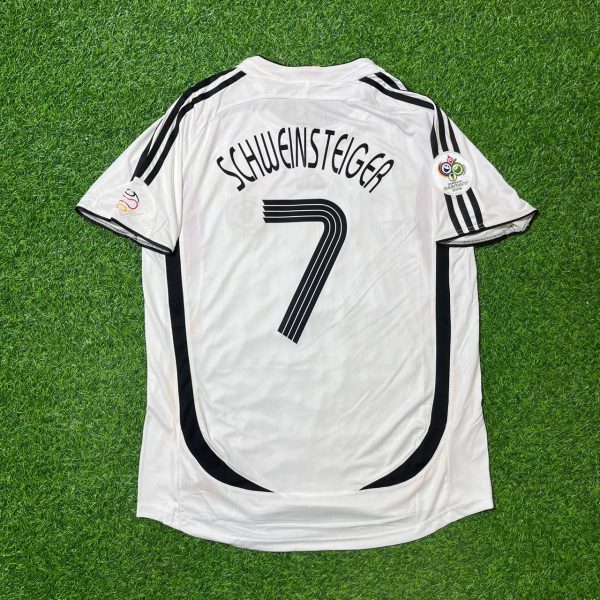 Bastian Number #7 Schweinsteiger Germany 2006 World Cup Retro Football Jersey Kit