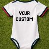 Mexico Baby Bodysuit | Infant Soccer Romper | Mexico White Jersey for Newborn Mexico Baby Bodysuit | Infant Soccer Romper | Mexico White Jersey for Newborn