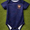 France Baby Bodysuit | Infant Soccer Romper | France Blue Jersey for Newborn France Baby Bodysuit | Infant Soccer Romper | France Blue Jersey for Newborn