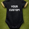 Mexico Baby Bodysuit | Infant Soccer Romper | Mexico Black Jersey for Newborn Mexico Baby Bodysuit | Infant Soccer Romper | Mexico Black Jersey for Newborn