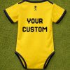 Al-Nassr Baby Soccer Bodysuit | Yellow Color Jersey Romper Al-Nassr Baby Soccer Bodysuit | Yellow Color Jersey Romper