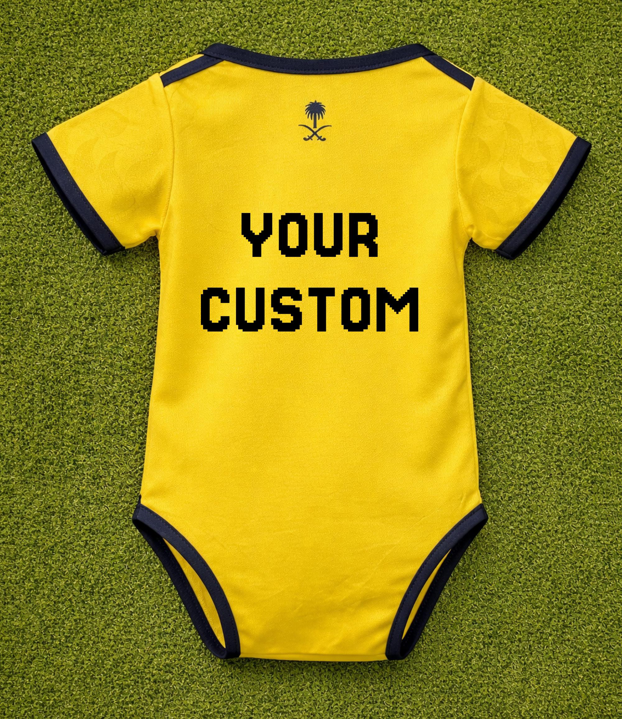 il_fullxfull.7628131428_aba1 Al-Nassr Baby Soccer Bodysuit | Yellow Color Jersey Romper