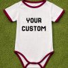 Arsenal Baby Soccer Bodysuit | White Color Jersey Romper