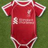 Liverpool Baby Soccer Bodysuit | Red Color Jersey Romper Liverpool Baby Soccer Bodysuit | Red Color Jersey Romper