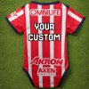 Chivas de Guadalajara Home Baby Soccer Bodysuit | Red Color Jersey Romper Chivas de Guadalajara Home Baby Soccer Bodysuit | Red Color Jersey Romper
