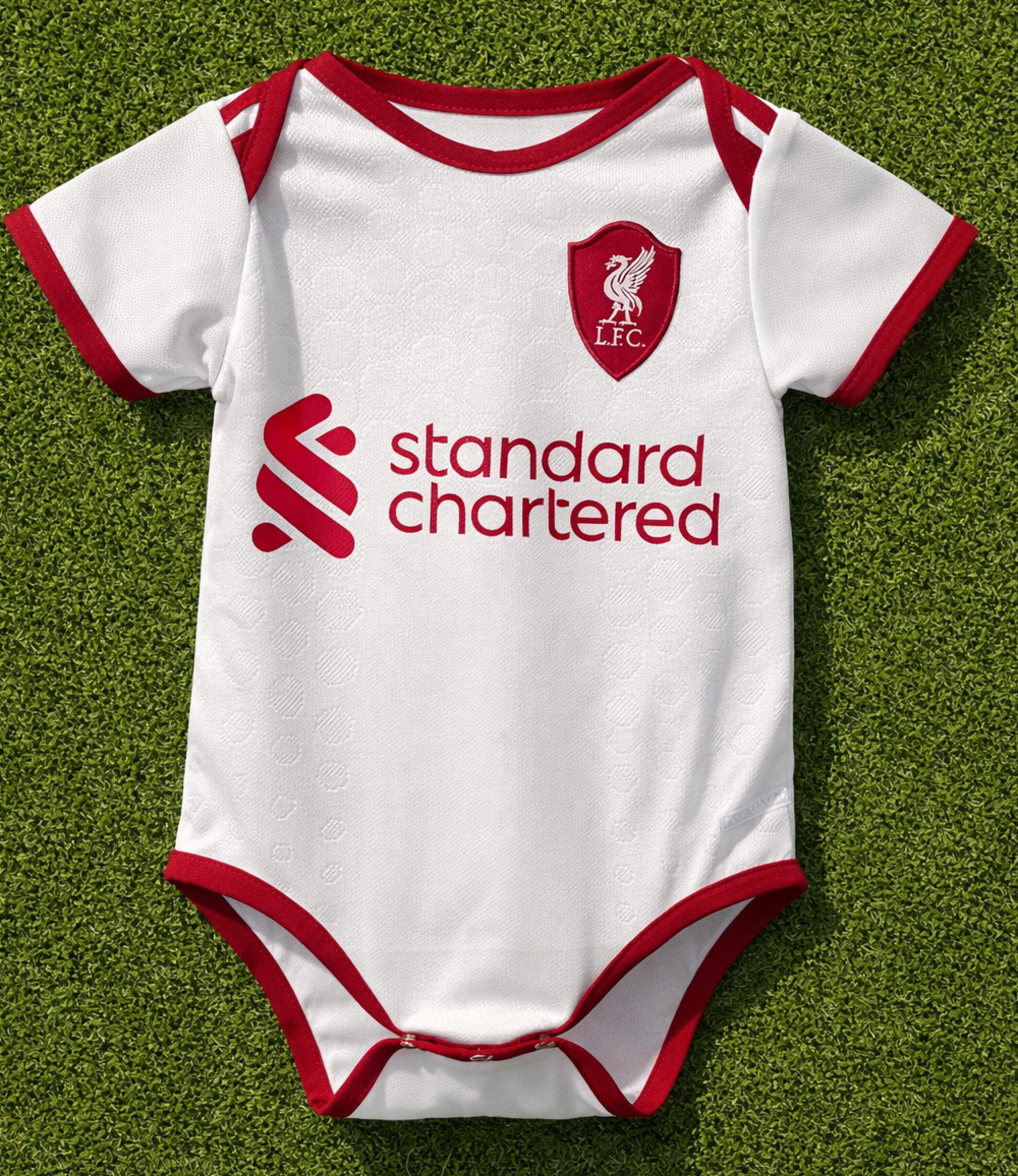 il_fullxfull.7628177132_fsvr Liverpool Away Baby Soccer Bodysuit | White Color Jersey Romper
