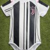 Juventus Home Baby Bodysuit | Black White Color Soccer Jersey Romper