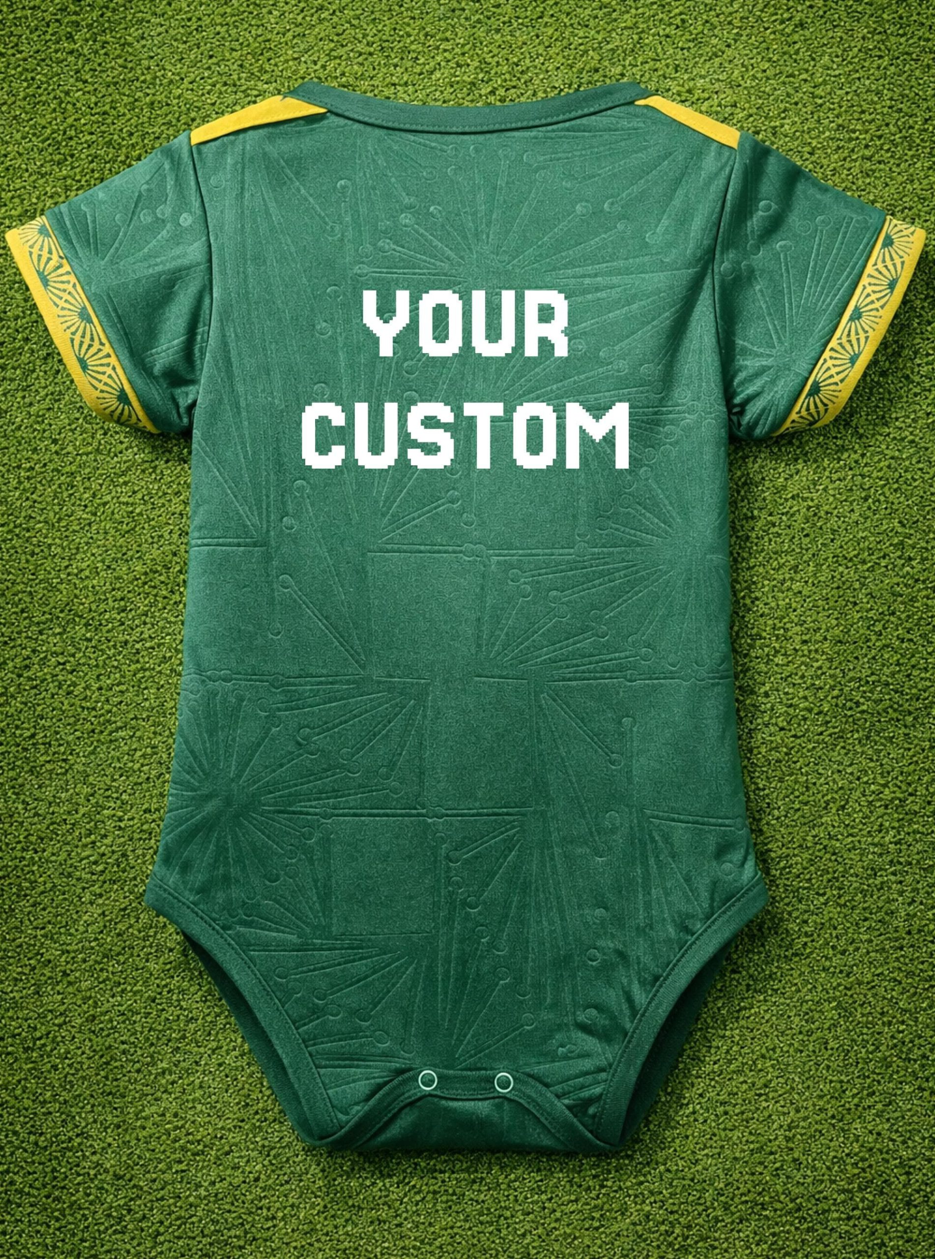 il_fullxfull.7666638555_m674 Mexico Baby Bodysuit | Infant Soccer Romper | Mexico Green Jersey for Newborn