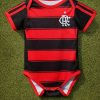 Flamengo Baby Bodysuit | Infant Soccer Romper | Flamengo Black Red Jersey for Newborn Flamengo Baby Bodysuit | Infant Soccer Romper | Flamengo Black Red Jersey for Newborn